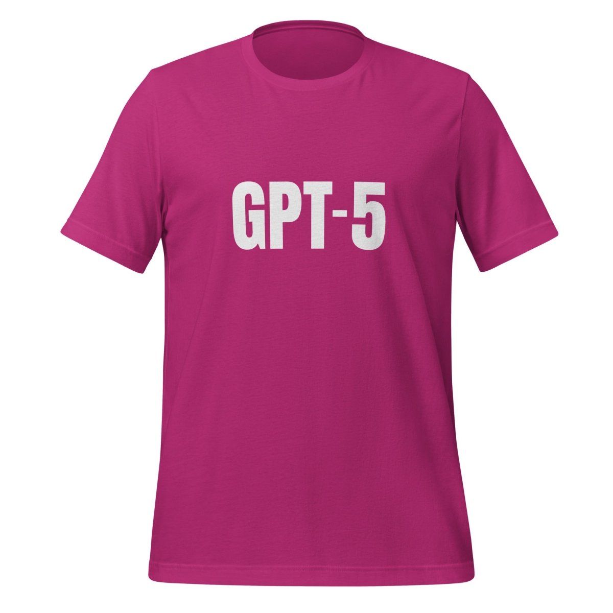 GPT - 5 T - Shirt 1 (unisex) - Berry - AI Store