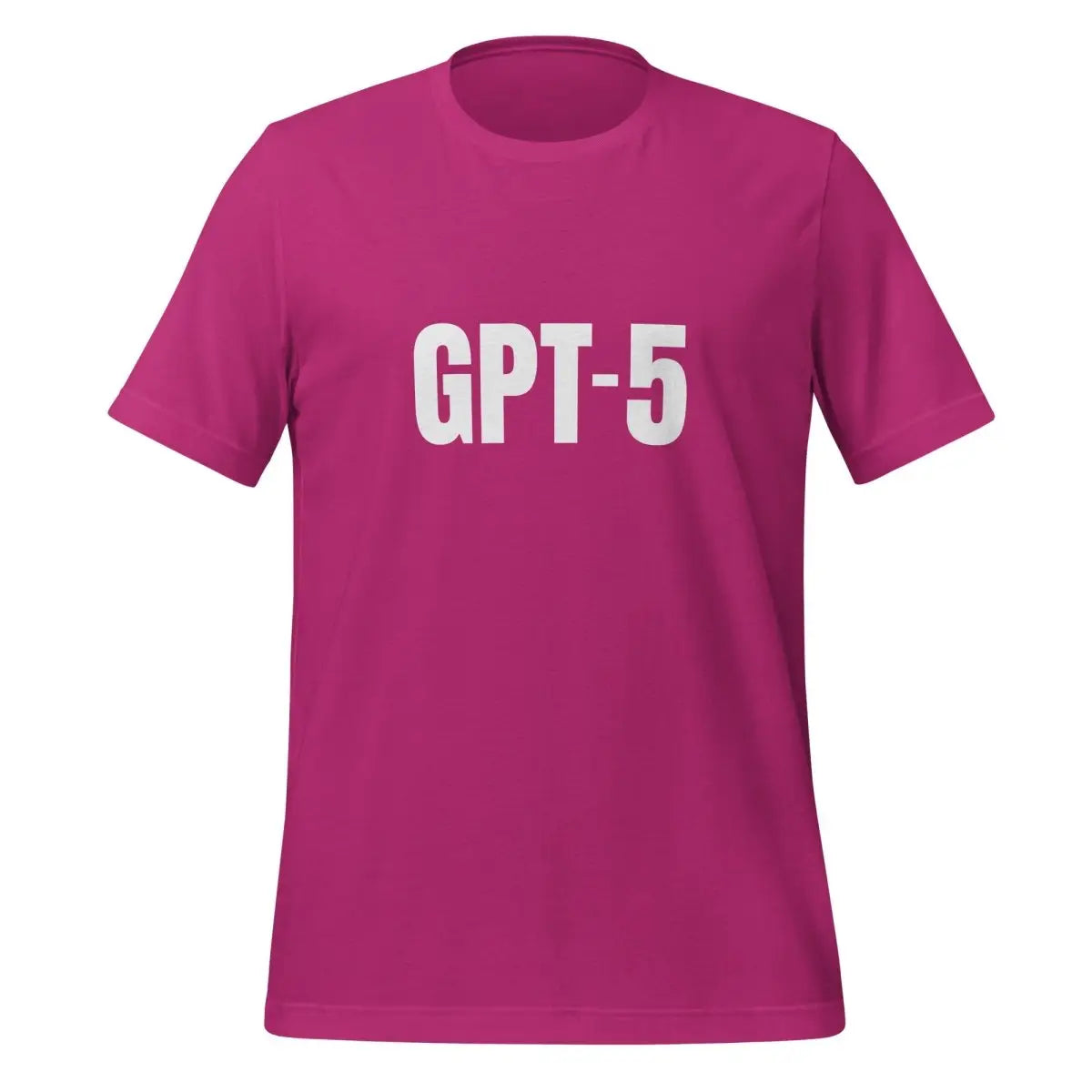 GPT-5 T-Shirt 1 (unisex) - Berry / M