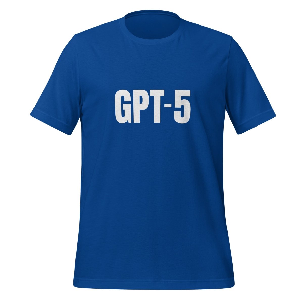 GPT - 5 T - Shirt 1 (unisex) - True Royal - AI Store