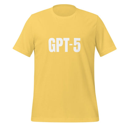 GPT - 5 T - Shirt 1 (unisex) - Yellow - AI Store