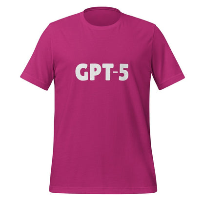 GPT - 5 T - Shirt 2 (unisex) - Berry - AI Store