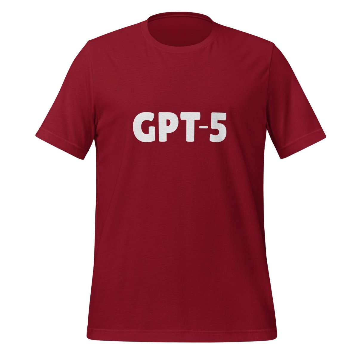 GPT - 5 T - Shirt 2 (unisex) - Cardinal - AI Store