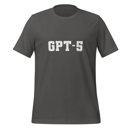 GPT-5 T-Shirt 3 (unisex) - Asphalt / M