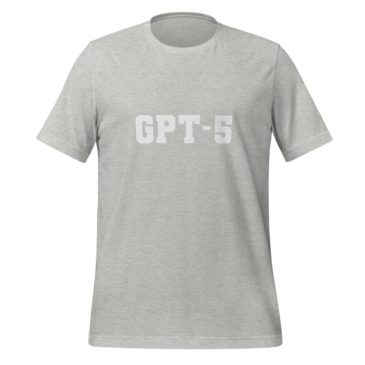 GPT - 5 T - Shirt 3 (unisex) - Athletic Heather - AI Store