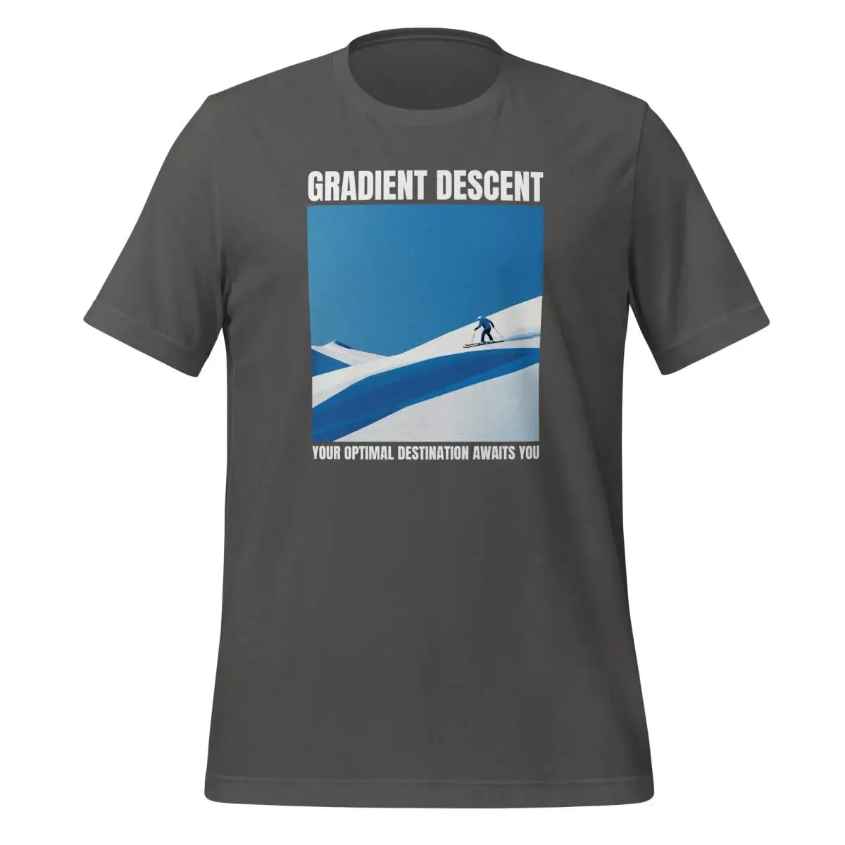 Gradient Descent T-Shirt 2 (unisex) - Asphalt / M