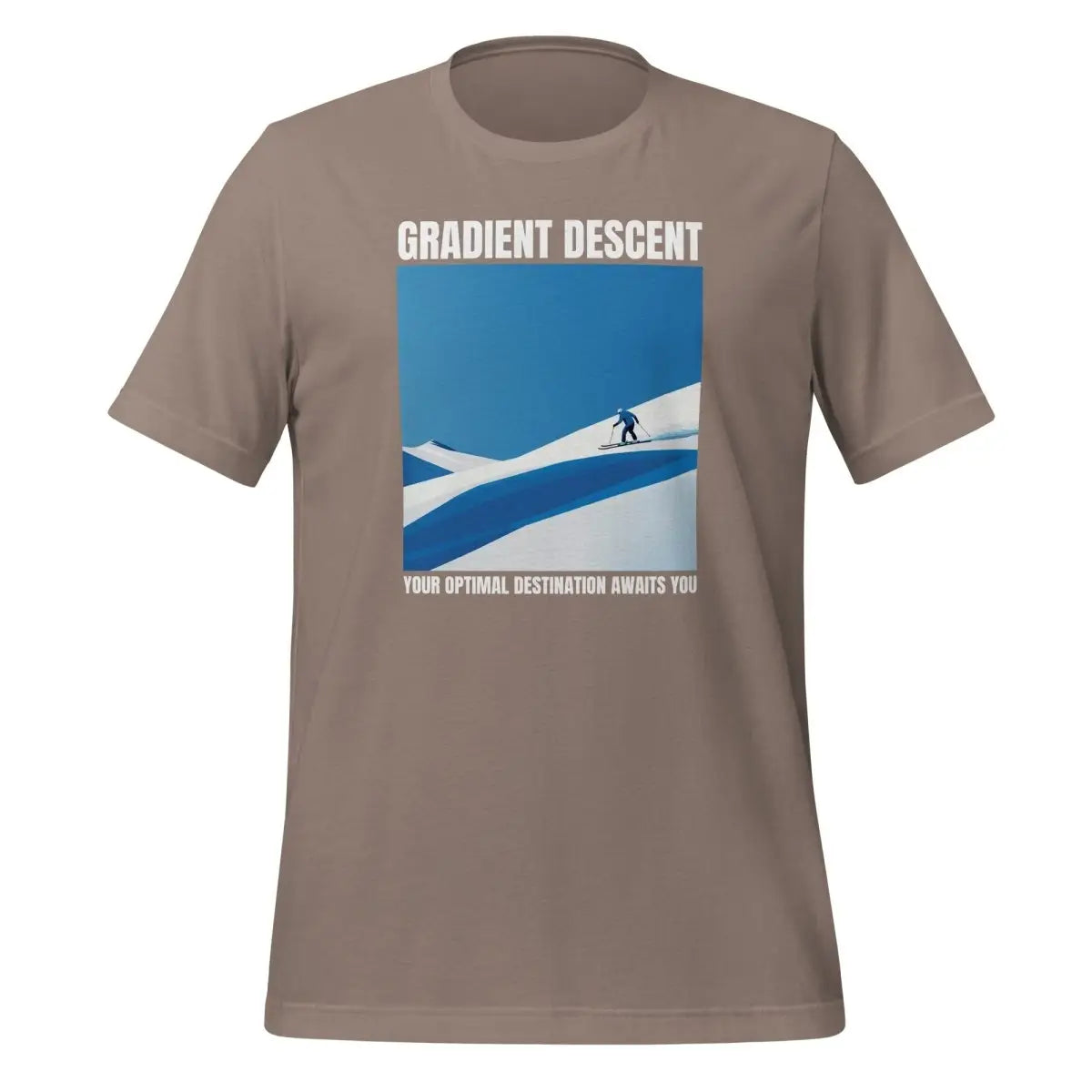 Gradient Descent T-Shirt 2 (unisex) - Pebble / M