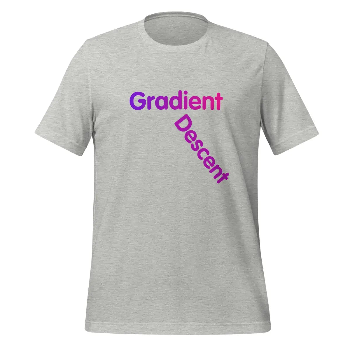 Gradient Descent T-Shirt 3 (unisex) - Athletic Heather / M