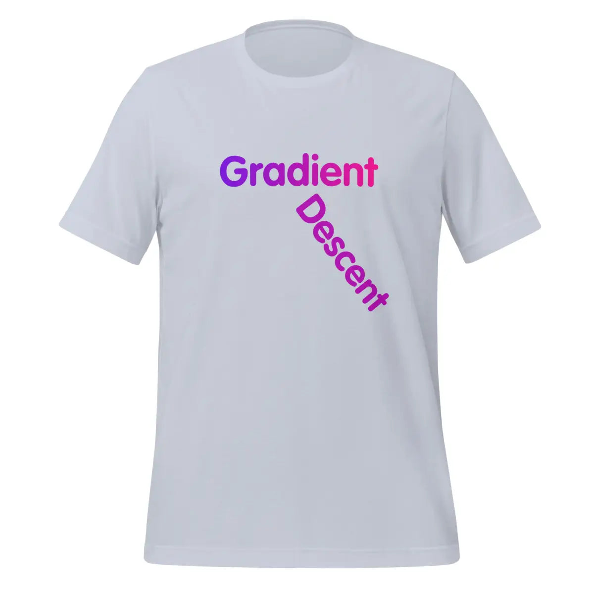 Gradient Descent T-Shirt 3 (unisex) - Light Blue / M