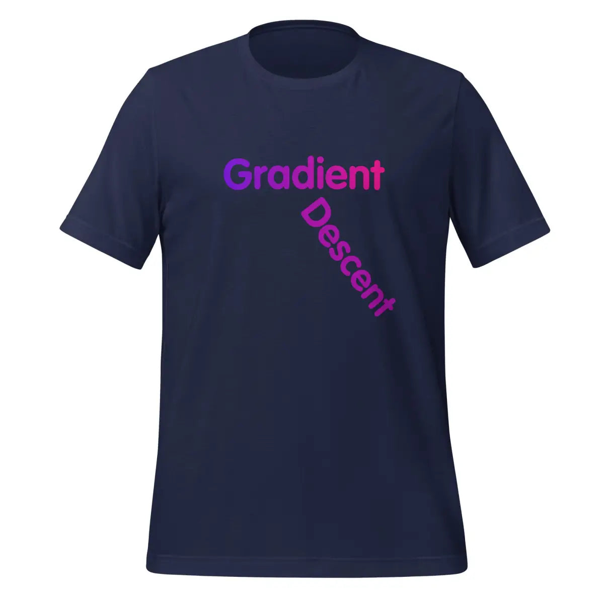 Gradient Descent T-Shirt 3 (unisex) - Navy / M