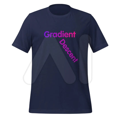 Gradient Descent T-Shirt 3 (unisex) - Navy / M