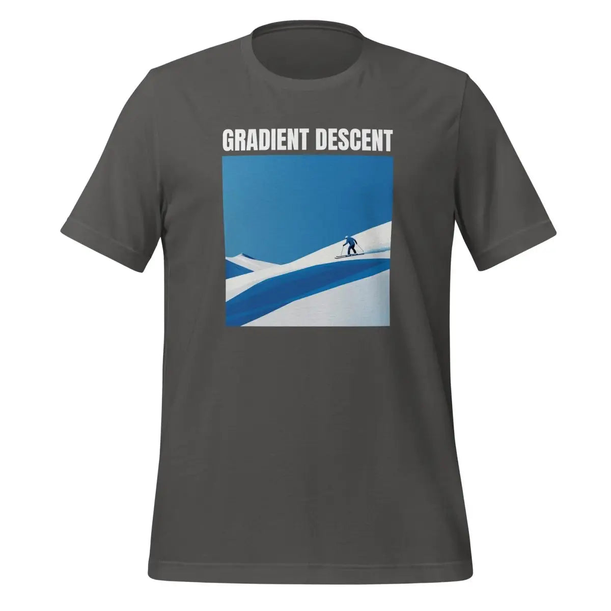 Gradient Descent T-Shirt (unisex) - Asphalt / M