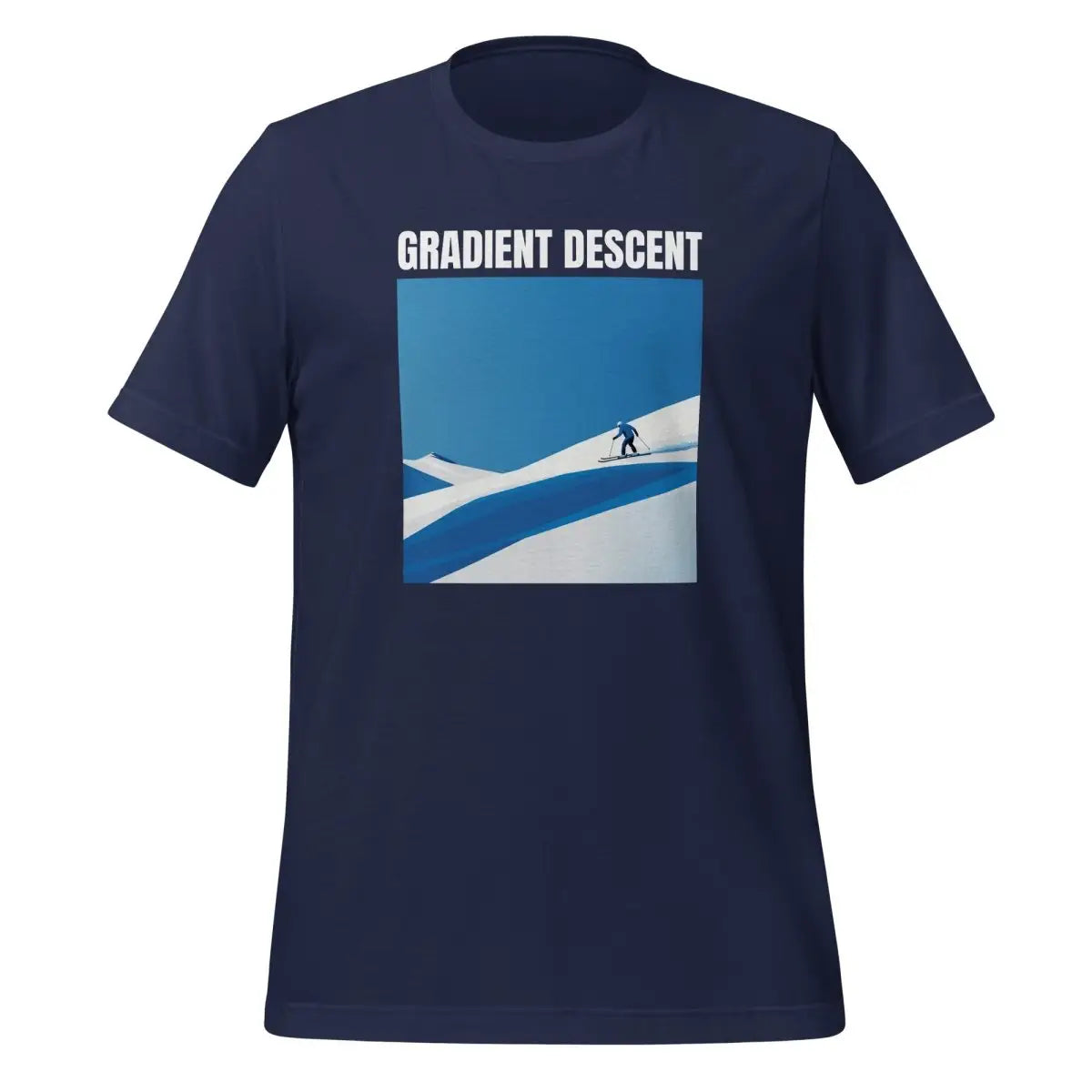 Gradient Descent T-Shirt (unisex) - Navy / M