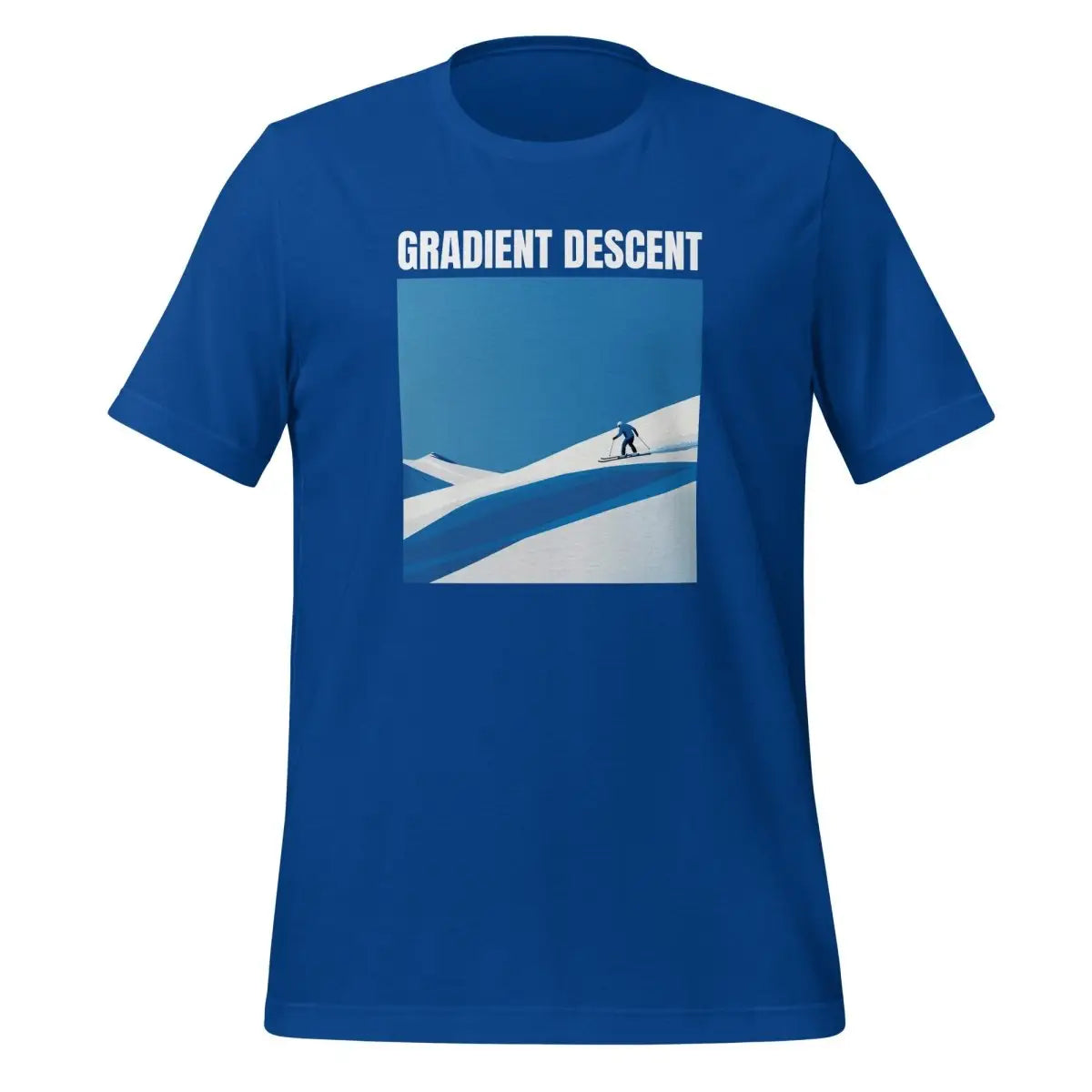 Gradient Descent T-Shirt (unisex) - True Royal / M