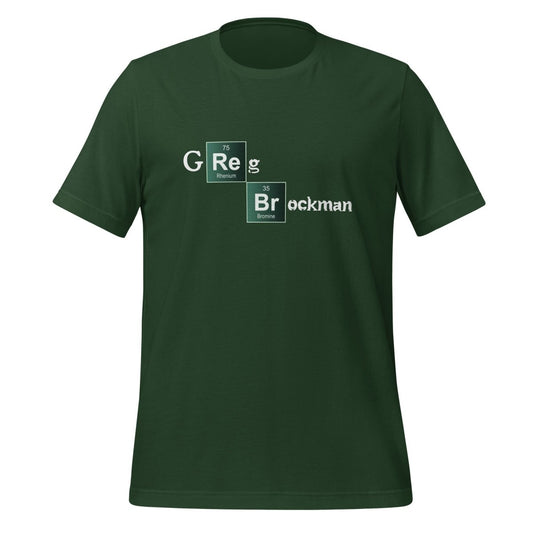 Greg Brockman Breaking Bad Style T-Shirt (unisex) - Forest - AI Store