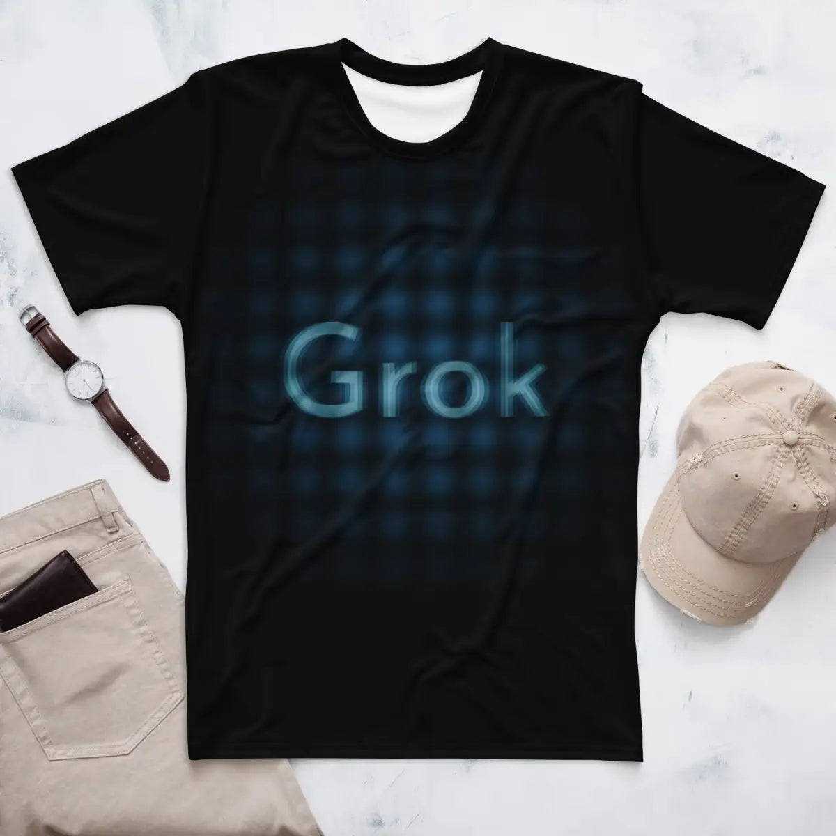 Grok-1.5 Glitch T-Shirt (men)