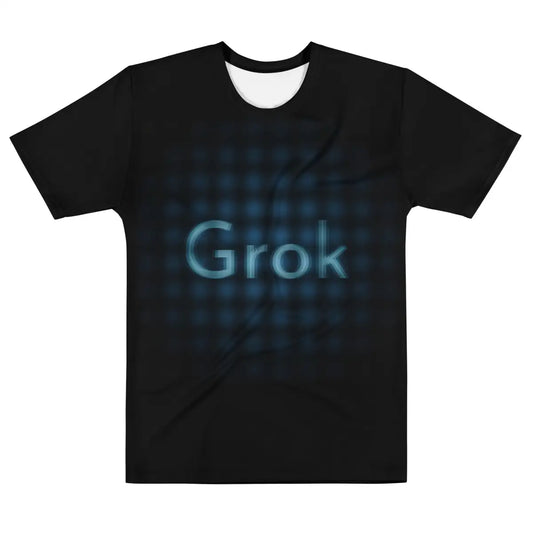 The Grok-1.5 Glitch T-shirt (men) m.