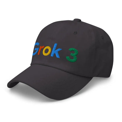 Grok 3 Search Logo Cap