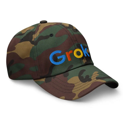 Grok 3 Search Logo Cap