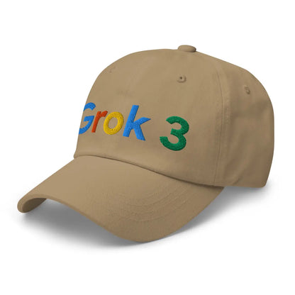 Grok 3 Search Logo Cap