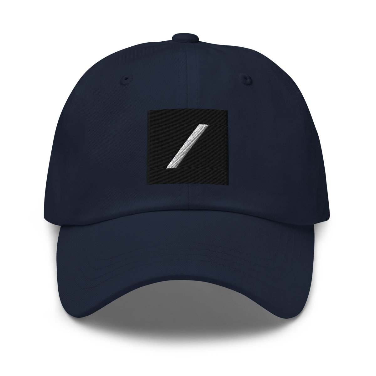 Grok Icon Embroidered Cap - Navy - AI Store