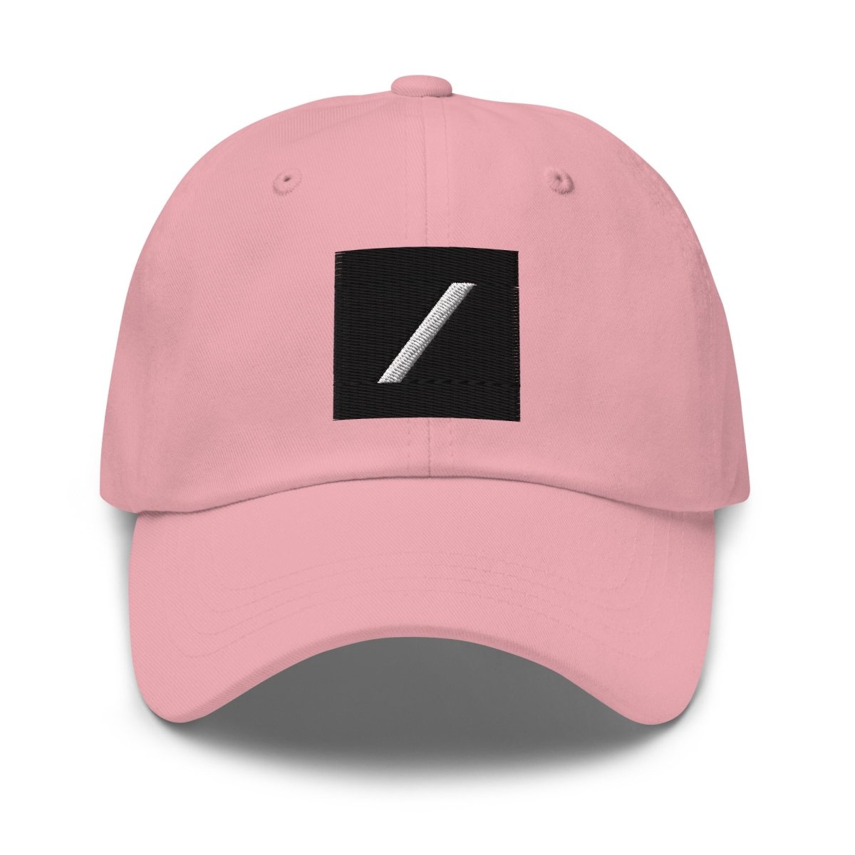 Grok Icon Embroidered Cap - Pink - AI Store