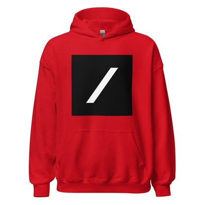 Grok Icon Hoodie (unisex) - Red - AI Store