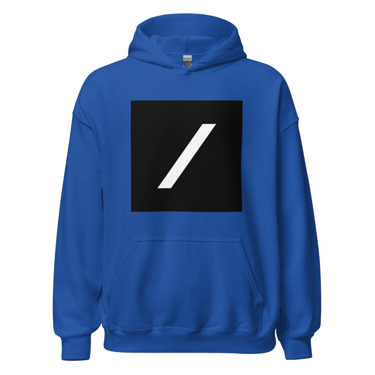 Grok Icon Hoodie (unisex) - Royal - AI Store