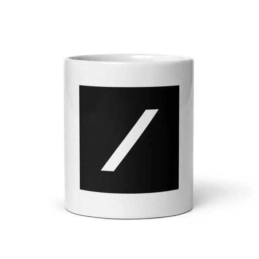 The Grok Icon White Glossy Mug 11 Oz.