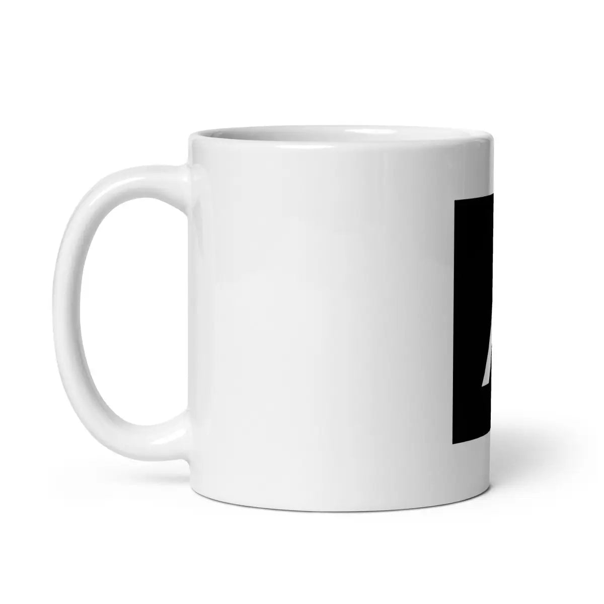 Grok Icon White Glossy Mug