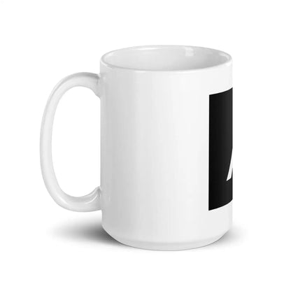 Grok Icon White Glossy Mug