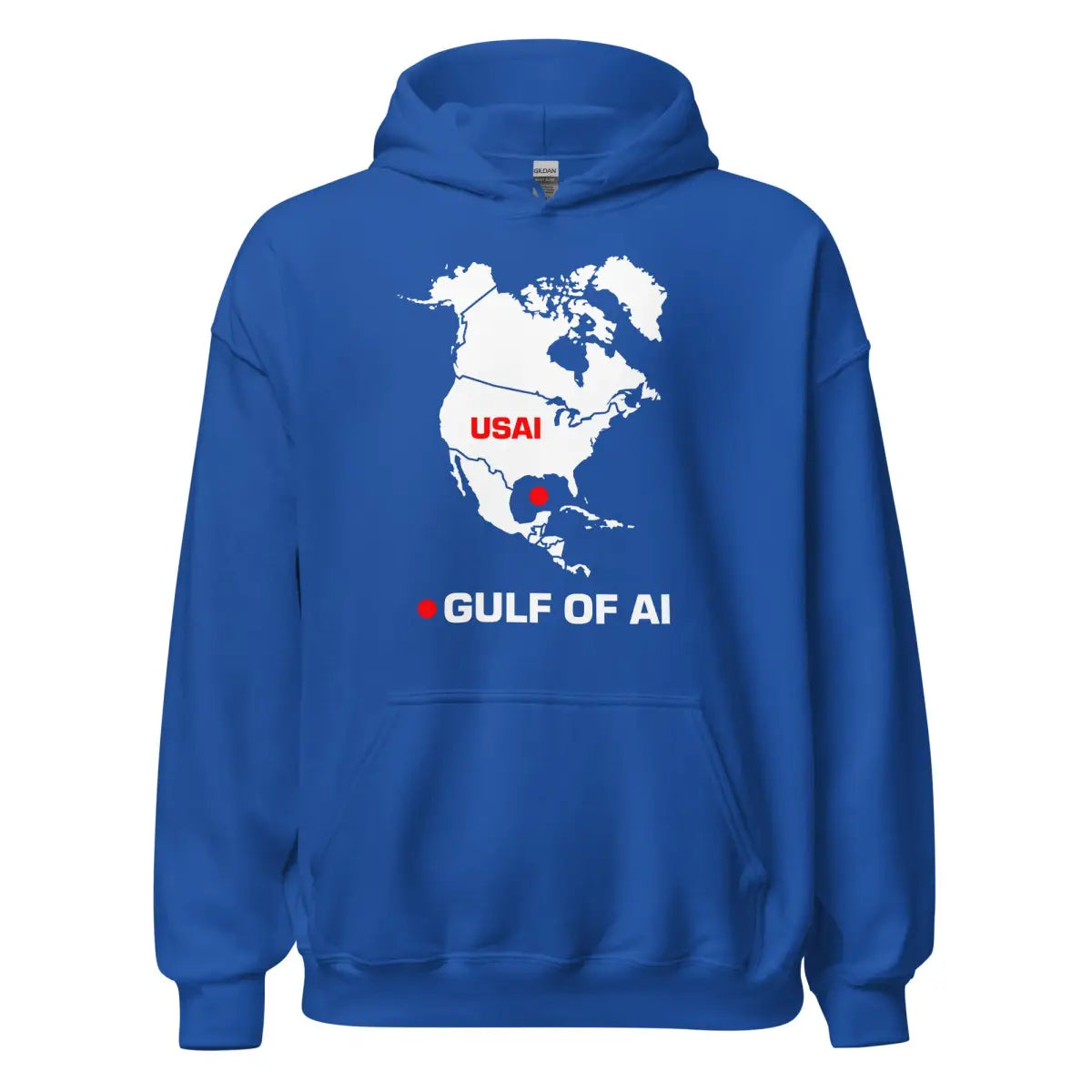 Gulf of AI Hoodie (unisex) - Royal / M