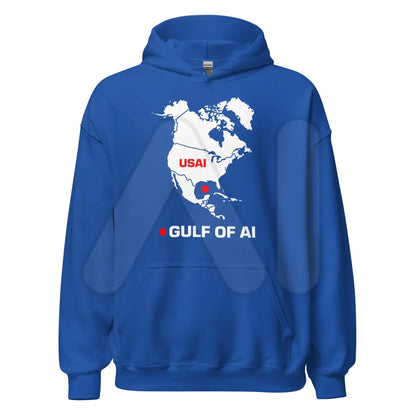 Gulf of AI Hoodie (unisex) - Royal / M