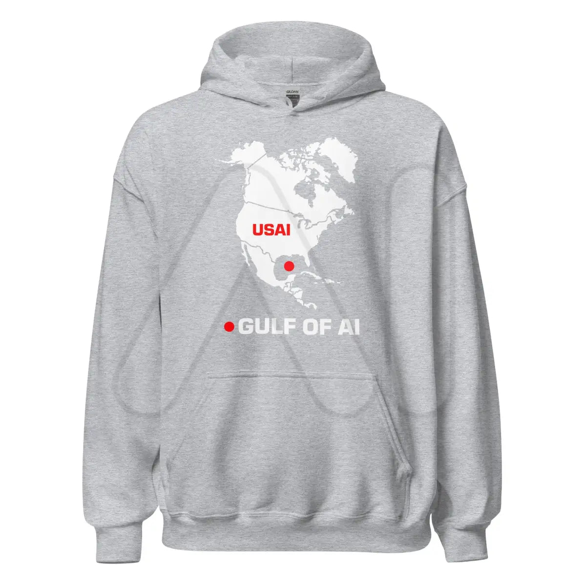 Gulf of AI Hoodie (unisex) - Sport Grey / M