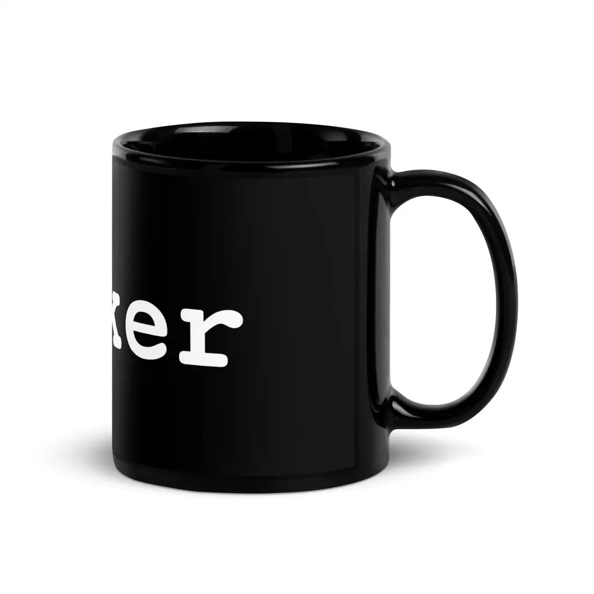 Hacker Black Glossy Mug