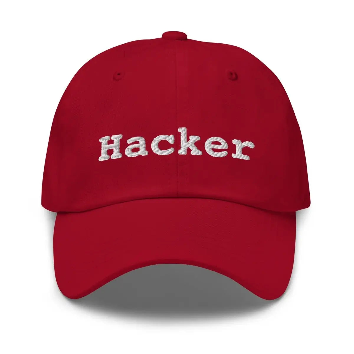 Hacker Cap - Cranberry