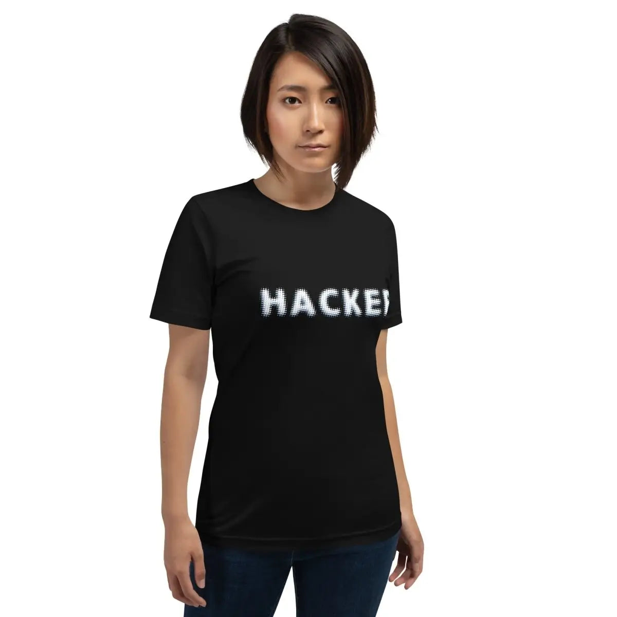 HACKER Halftone T-Shirt (unisex)