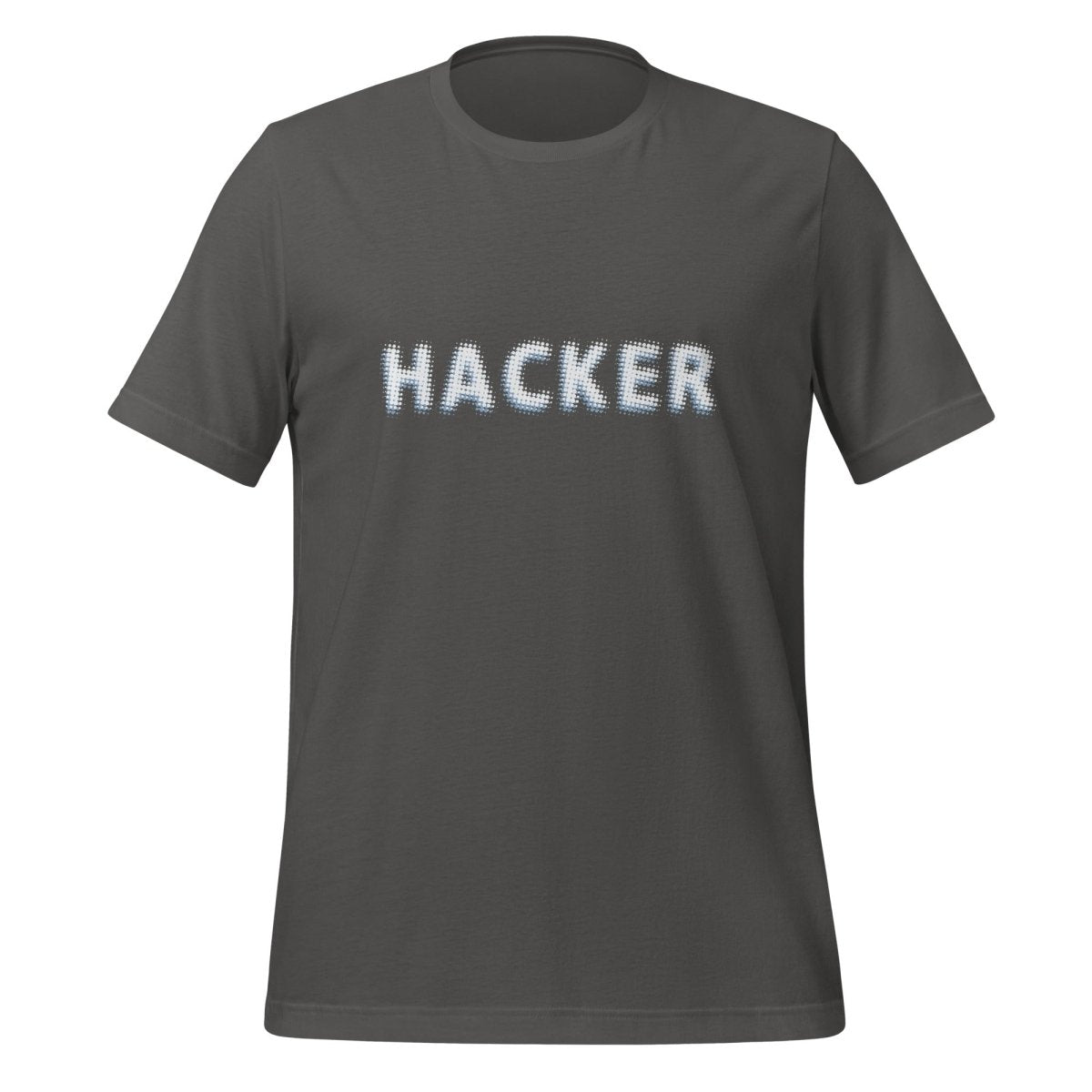 HACKER Halftone T-Shirt (unisex) - Asphalt - AI Store