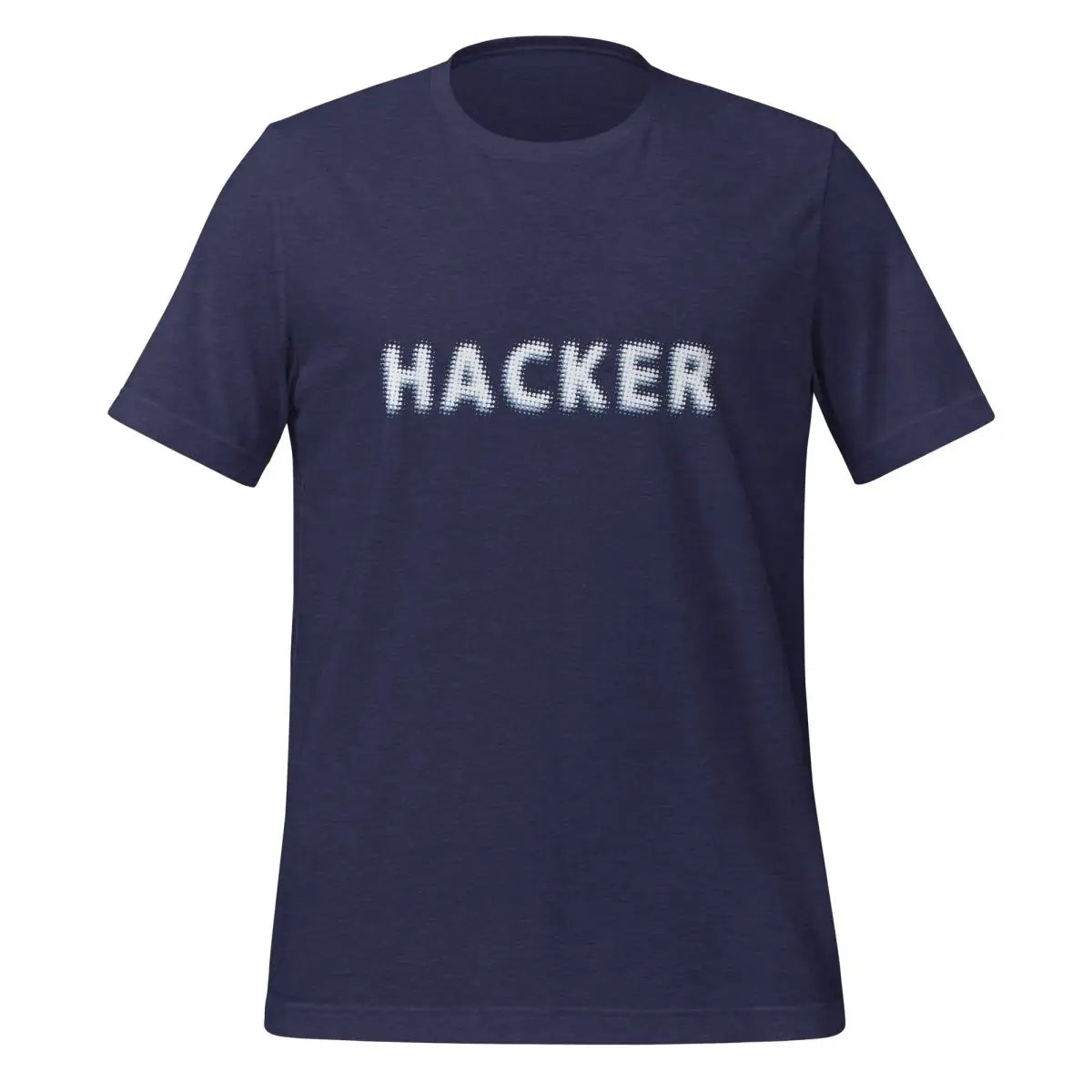 HACKER Halftone T-Shirt (unisex) - Heather Midnight Navy / M