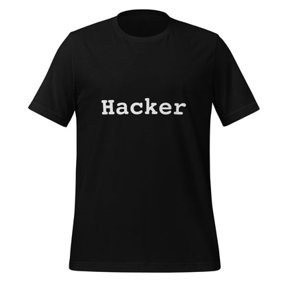 Hacker T-Shirt (unisex) - Black - AI Store