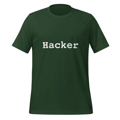 Hacker T-Shirt (unisex) - Forest / M