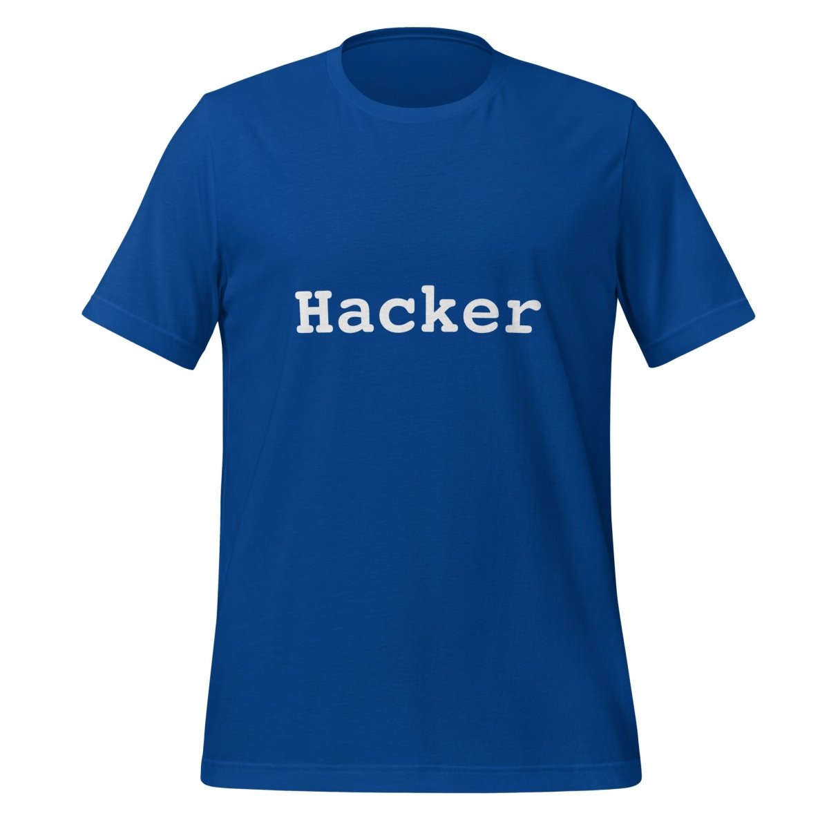 Hacker T-Shirt (unisex) - True Royal - AI Store