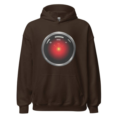 HAL 9000 Hoodie (unisex) - Dark Chocolate - AI Store