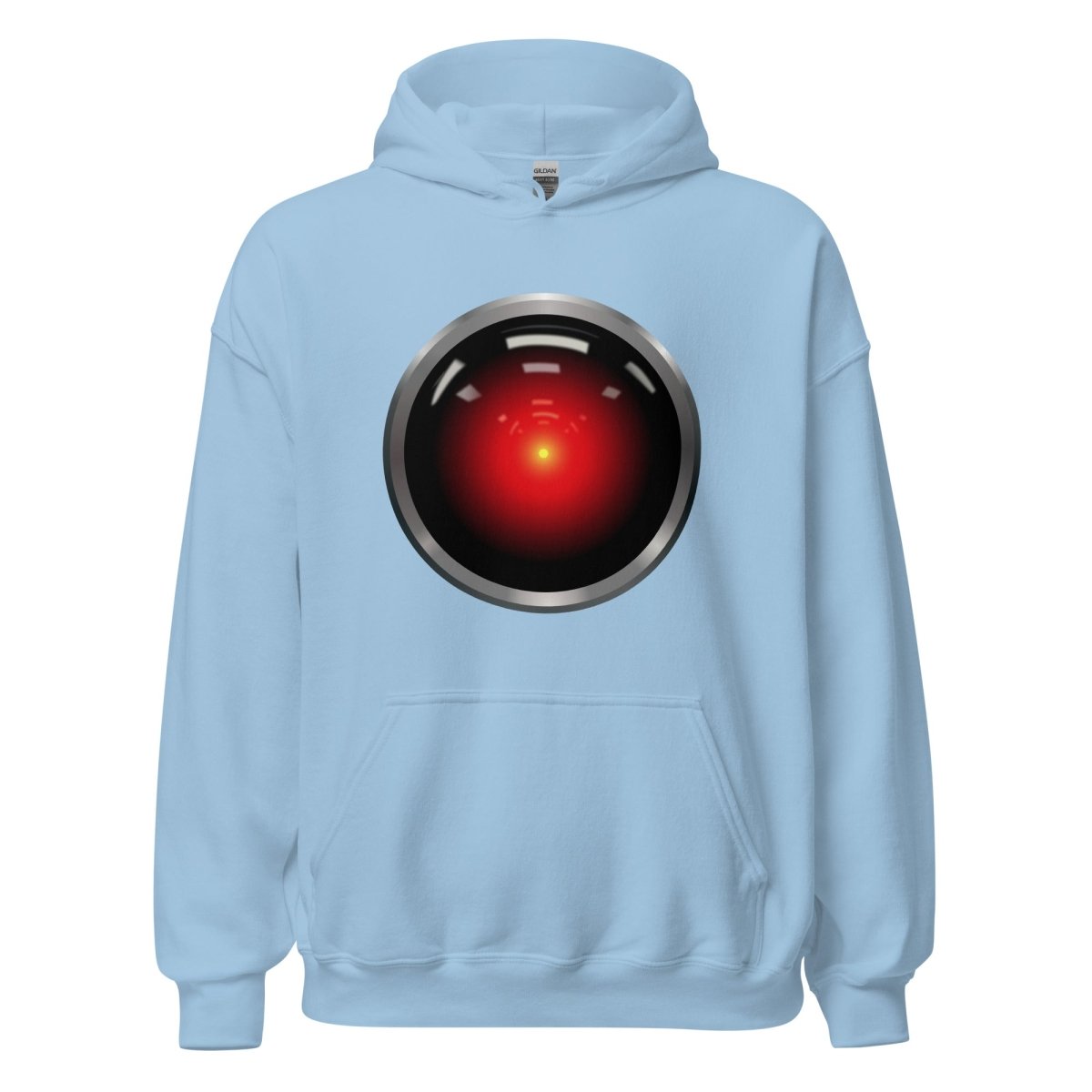 HAL 9000 Hoodie (unisex) - Light Blue - AI Store