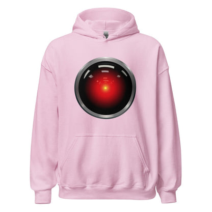 HAL 9000 Hoodie (unisex) - Light Pink - AI Store