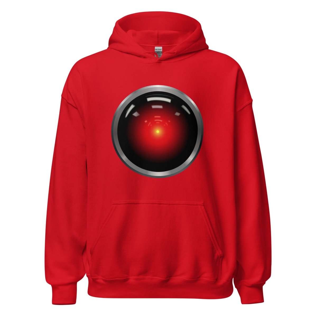 HAL 9000 Hoodie (unisex) - Red - AI Store