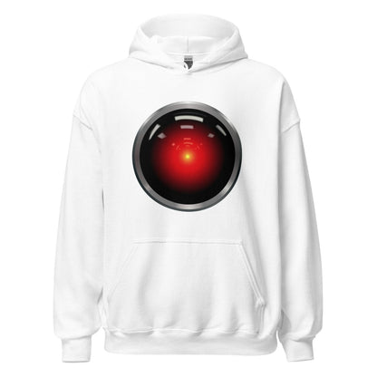 HAL 9000 Hoodie (unisex) - White - AI Store