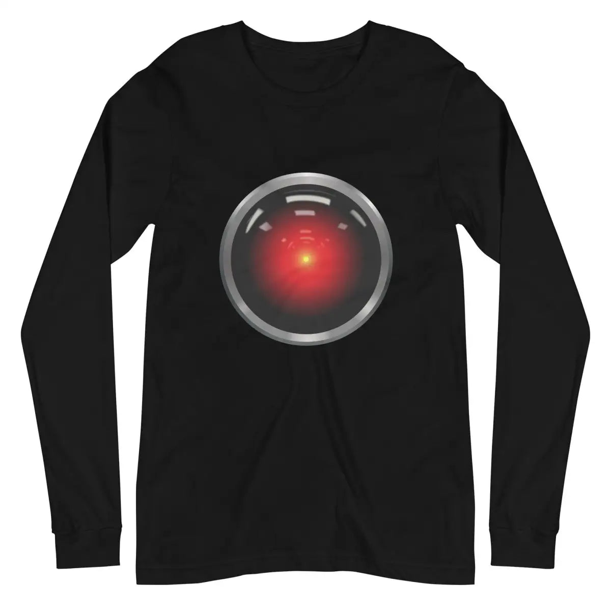 HAL 9000 Long Sleeve T-Shirt (unisex) - Black / M