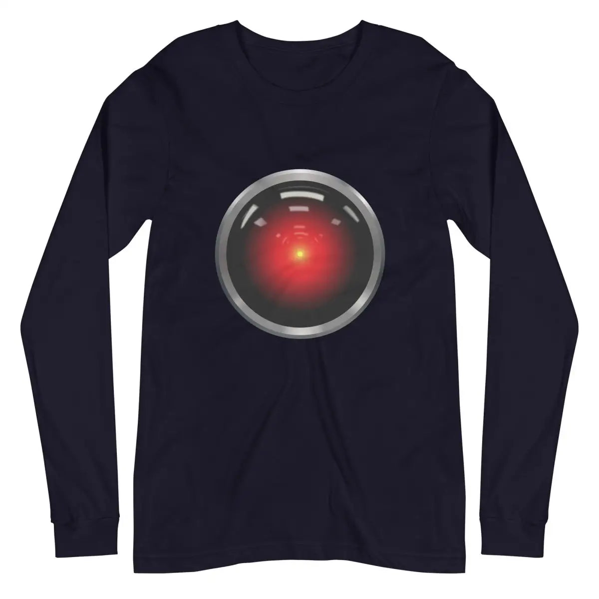 HAL 9000 Long Sleeve T-Shirt (unisex) - Navy / M