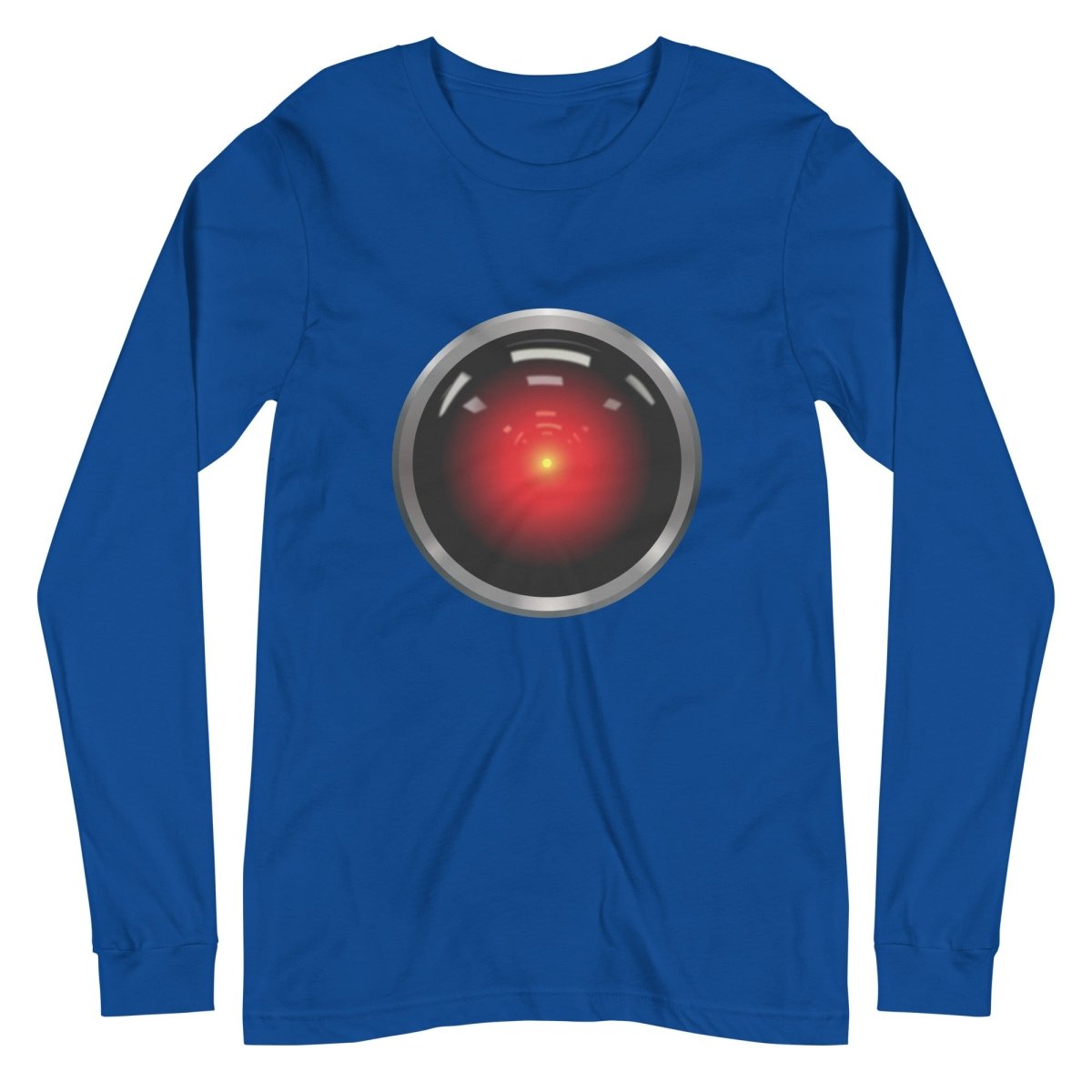 HAL 9000 Long Sleeve T - Shirt (unisex) - True Royal - AI Store