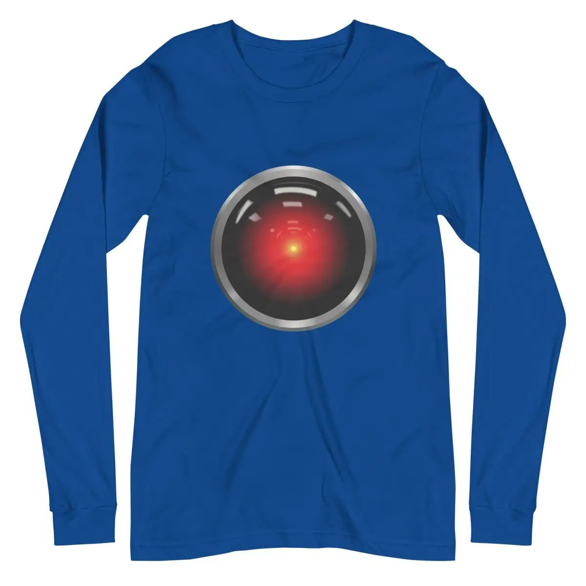 The Hal 9000 Long Sleeve T-shirt (unisex) True Royal / m.